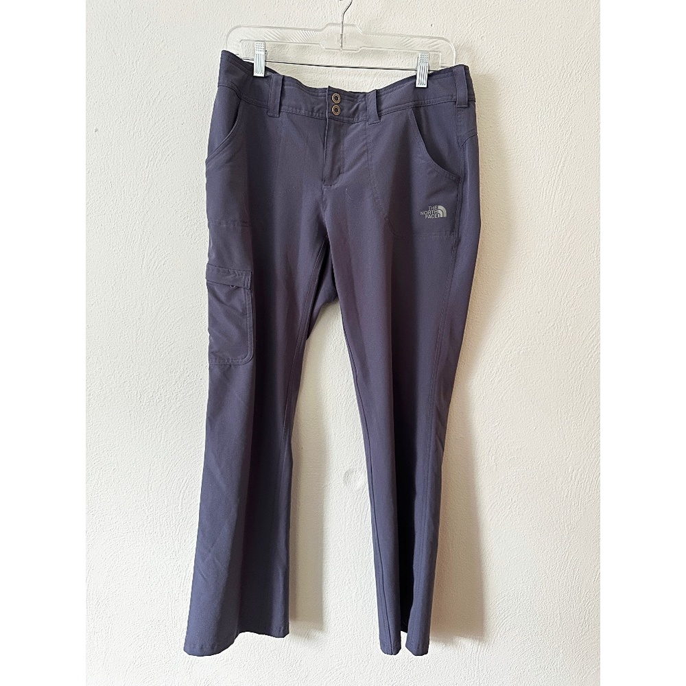 North Face Women’s Hiking Pants Grey/Purple Size 10